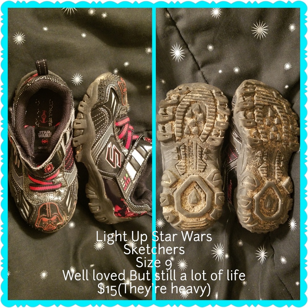 Light up Star Wars Sketcher shoes